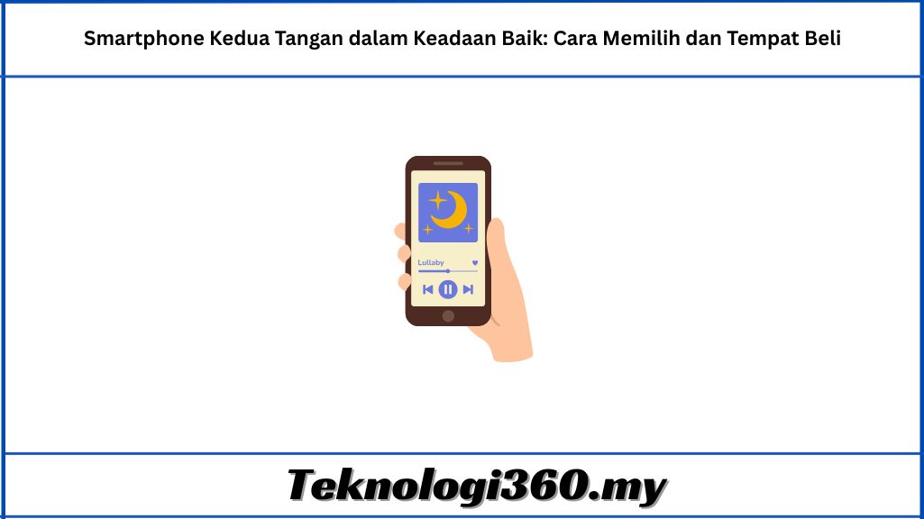 Smartphone Kedua Tangan dalam Keadaan Baik Cara Memilih dan Tempat Beli